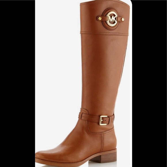 Michael Kors ‘Stockard’ Tan Boots - Picture 1 of 4